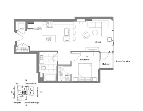 the typical floor plan of our apartments